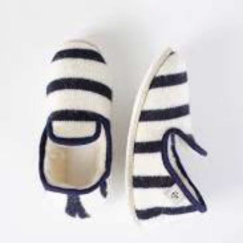 ARMOR LUX Striped Wool Slipoers NWT